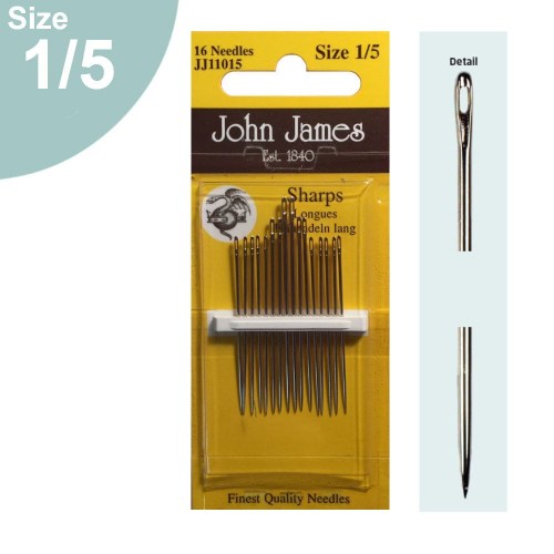 Hand Sewing Needles Sharps Size 1-5